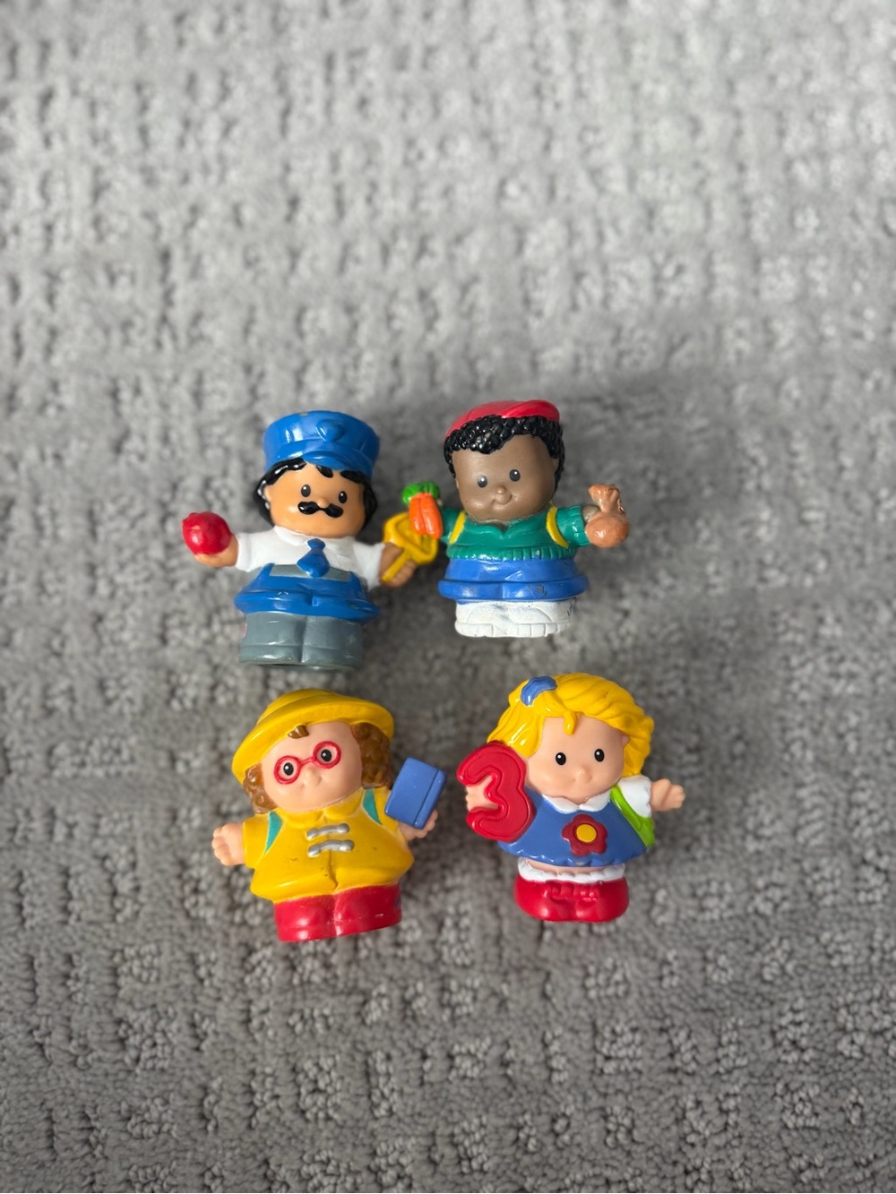 Fisher-Price Little People VTG school figures